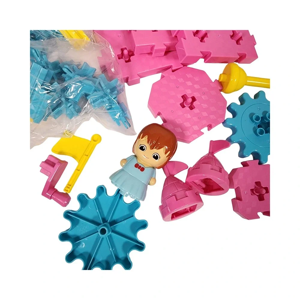 Snaen Gear Master Rotating Building‎ Blocks Castle Series Educational Toy